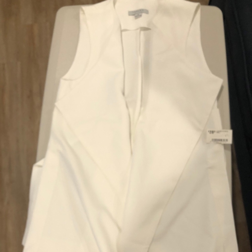 Women’s white vest